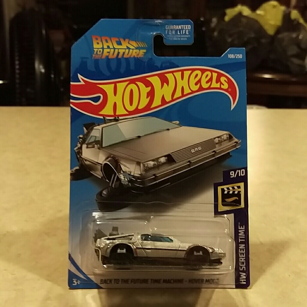 2019 Hot Wheels Back To The Future Time Machine